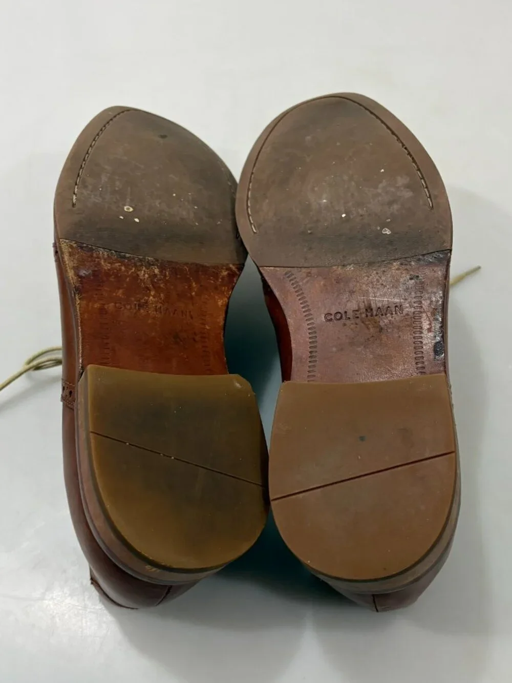 Cole Haan 11 M Madison Brown Cap Toe Oxfords Lace-Up Shoes C20409